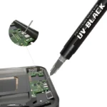 2UUL PCB UV Maska sa 3kom 0.6mm tanke igle crna - Slika 2