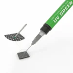 2UUL PCB UV Maska sa 3kom 0.6mm tanke igle zelena - Slika 2