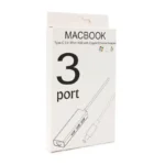 Adapter Type C na 3 USB 3.0 + RJ45 Gb JWD-T5 srebrni - Slika 5