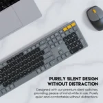 Combo mis tastatura wireless Fantech WK-895 plavi - Slika 2