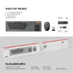 Combo mis tastatura wireless Fantech WK-895 plavi - Slika 8