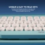 Combo mis tastatura wireless Fantech WK-897 GO Mochi80 narandzasti - Slika 6