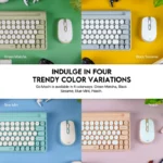 Combo mis tastatura wireless Fantech WK-897 GO Mochi80 plavi - Slika 9