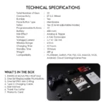 Joypad wireless Fantech WGP14V2 NOVA PRO multiplatform plavi - Slika 11