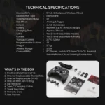 Joypad wireless Fantech WGP15 EOS PRO multiplatform RGB plavi - Slika 17