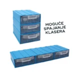 Klaser 1/1 sa 2 pregrade plavi - Slika 4