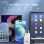 Kucni punjac KONFULON JK77 2.4A sa iPhone lightning kablom beli 1m - Slika 2