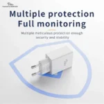 Kucni punjac KONFULON JK77 2.4A sa iPhone lightning kablom beli 1m - Slika 3