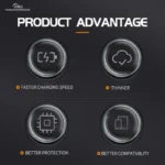 Kucni punjac KONFULON JK77 2.4A sa iPhone lightning kablom beli 1m - Slika 4