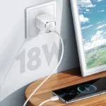 Kucni punjac LDNIO A2317C, 3.6A, QC3.0 18W, PD 30W sa Type C na Iphone lightning kablom beli - Slika 7