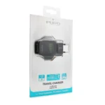 Kucni punjac Puro 24 dual USB 2.4A crni - Slika 2