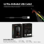 Mis Gaming Fantech X16 (V2) Thor II crni - Slika 10