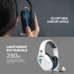 Slusalice Gaming Fantech MH86 Valor bele - Slika 9