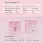 Slusalice Gaming Fantech MH88 Trinity Sakura - Slika 8