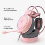 Slusalice Gaming Rapoo VH610 7.1 USB pink - Slika 6