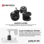 Stolica Gaming Fantech Alpha GC-283 Mint Edition - Slika 4