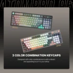 Tastatura Mehanicka Gaming Fantech MK914 RGB Atom PRO96 Wireless Saturn (blue switch) - Slika 8
