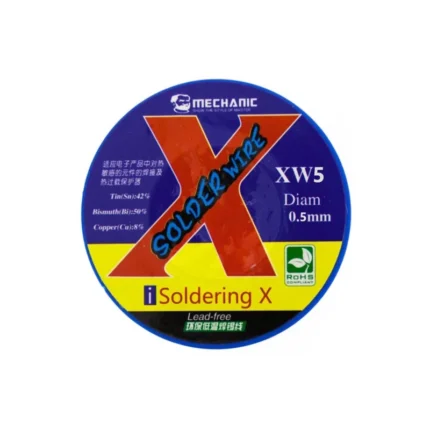Zica za lemljenje Mechanic 0.5mm/Sn42%/Bi50%/Cu8% za Iphone X/XS/XR/XS MAX 18944