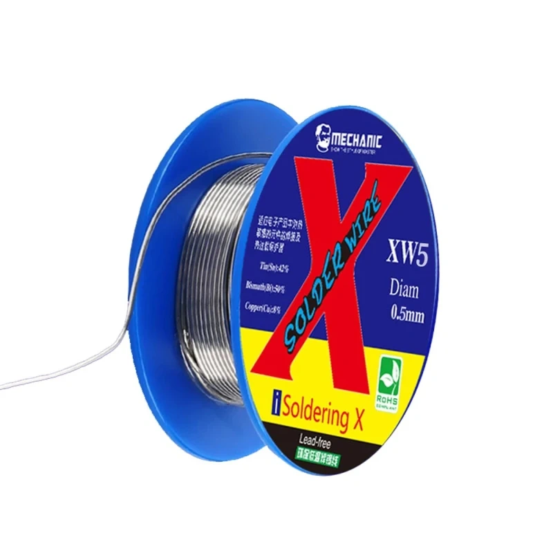 Zica za lemljenje Mechanic 0.5mm/Sn42%/Bi50%/Cu8% za Iphone X/XS/XR/XS MAX 18944 Zica za lemljenje Mechanic 0.5mm/Sn42%/Bi50%/Cu8% za Iphone X/XS/XR/XS MAX 18944
