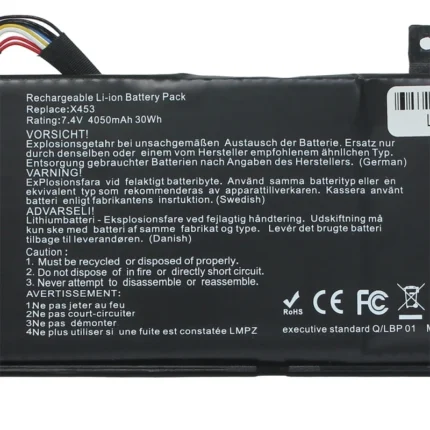 Baterija za laptop Asus X453 7.4V 4050mAh