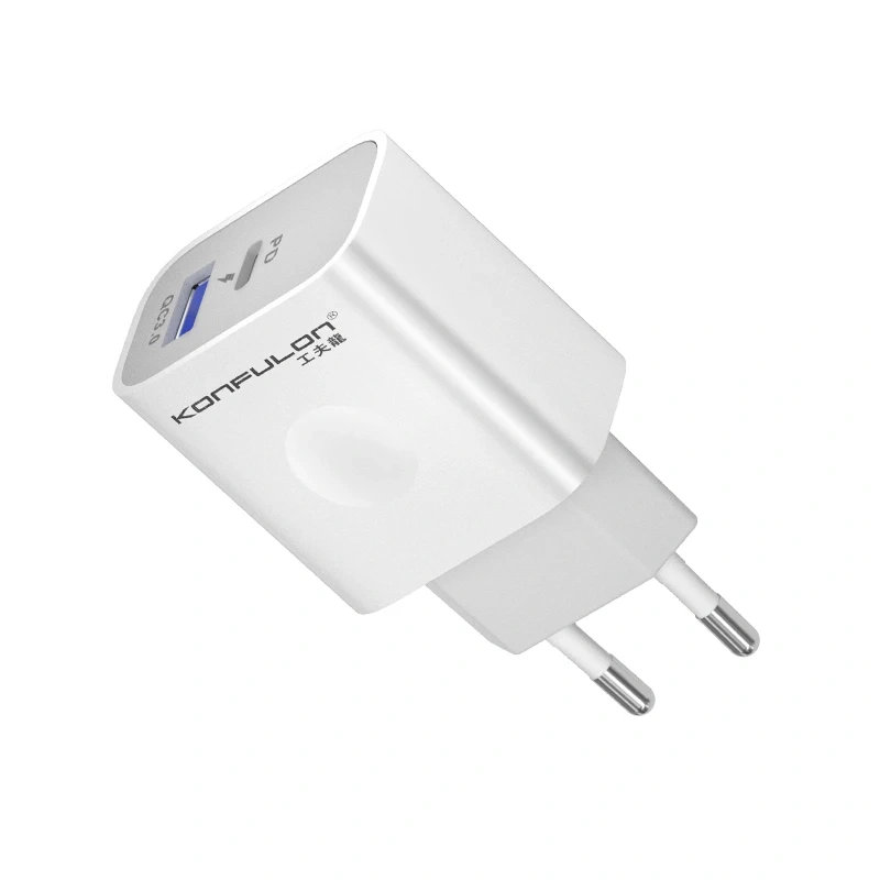 Kucni punjac KONFULON C69Q PD+QC 20W Kucni punjac KONFULON C69Q PD+QC 20W
