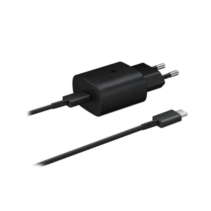 Kucni punjac PD Fast charger 25W 3A PPS za Samsung HQ sa PD Type C kablom CE crni