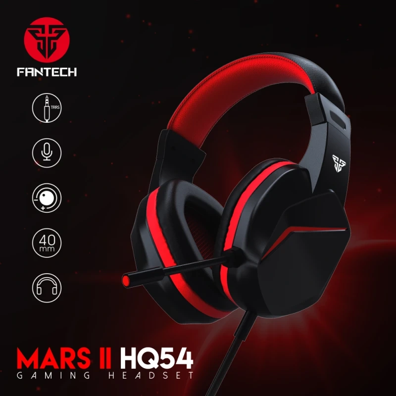 Slusalice Gaming Fantech HQ54 Mars II crne Slusalice Gaming Fantech HQ54 Mars II crne
