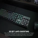 Tastatura Mehanicka Gaming Fantech MK886 RGB Atom siva (Blue switch)