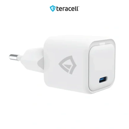 Kucni punjac Teracell Evolution TC-14GP, GaN, PD 3.0, 20W sa PD iPhone lightning kablom beli CE
