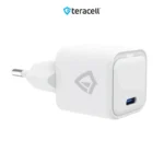 Kucni punjac Teracell Evolution TC-16GP, GaN, PD 3.0, 30W sa PD iPhone lightning kablom beli CE