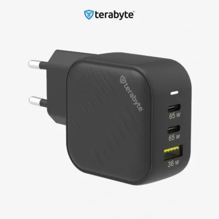 Punjac univerzalni Terabyte TR65W, GaN, PPS, PD 3.0, QC 3.0, 65W sa PD Type c kablom crni CE