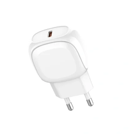 Kucni punjac LDNIO A1206C, PD 3.0, 27W, PPS, sa Type C na Type C kablom beli