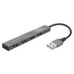 Adapter TRUST Halyx USB hub sa 4xUSB porta sivi
