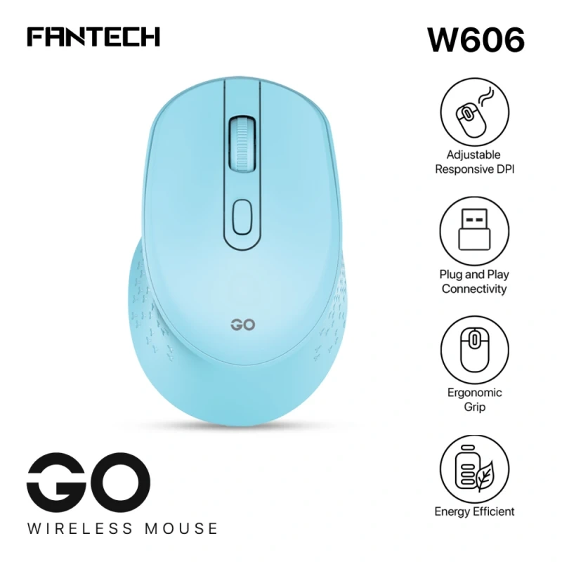 Mis Wireless Fantech W606 GO plavi Mis Wireless Fantech W606 GO plavi