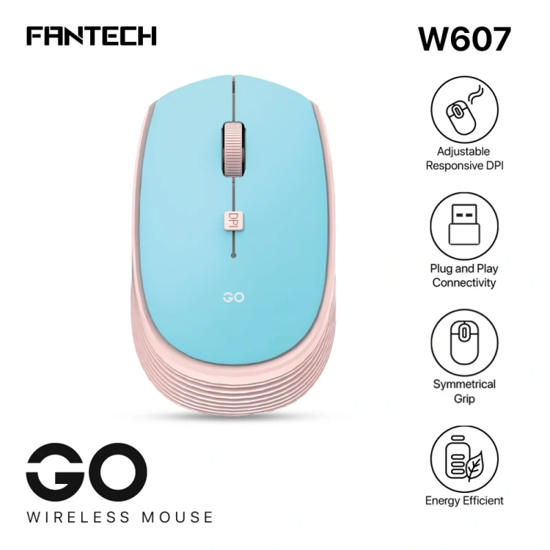 Mis Wireless Fantech W607 GO plavi Mis Wireless Fantech W607 GO plavi