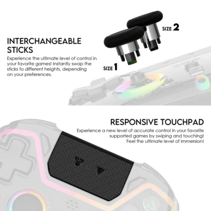 Joypad wireless Fantech WGP14V2 NOVA PRO multiplatform crni
