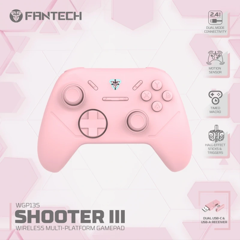 Joypad wireless Fantech WGP13S Revolver III Sakura Joypad wireless Fantech WGP13S Revolver III Sakura