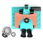 Mikroskop Atten RF4, RF-7050TVA9 set, sa USB naponskim HUBom, svetlo plavi