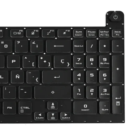 Tastatura za laptop Asus ROG Strix Scar III G512 G531 G532 veliki enter pozadinsko osvetljenje