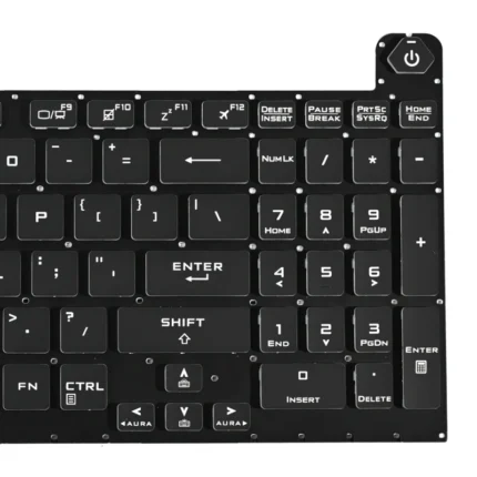 Tastatura za laptop Asus TUF Gaming FX506 FA506 FX706 FA706 veliki enter pozadinsko osvetljenje