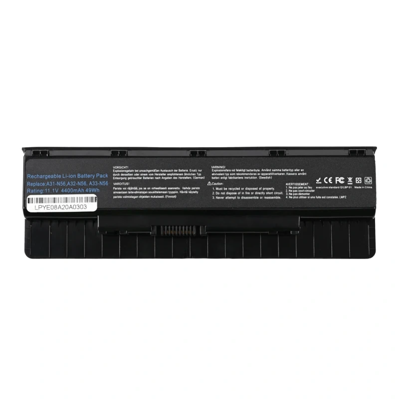 Baterija za laptop Asus A32-N56 11.1V 4400mAh Baterija za laptop Asus A32-N56 11.1V 4400mAh