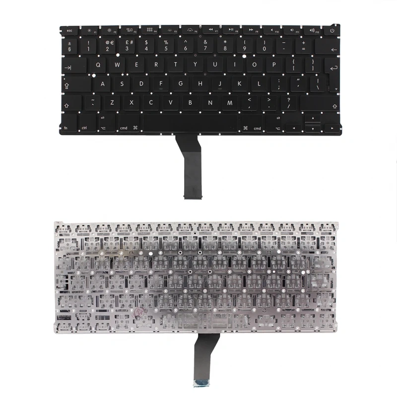 Tastatura za laptop Apple Macbook Air A1466 UK crna Tastatura za laptop Apple Macbook Air A1466 UK crna