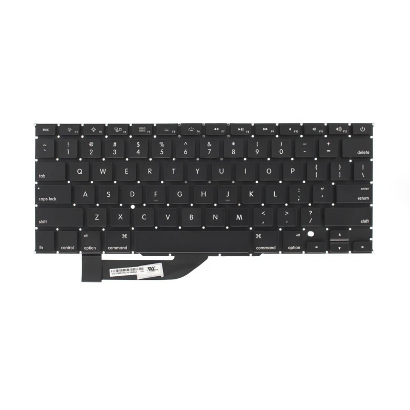Tastatura za laptop Apple MacBook Pro Retina 15in A1398 Tastatura za laptop Apple MacBook Pro Retina 15in A1398