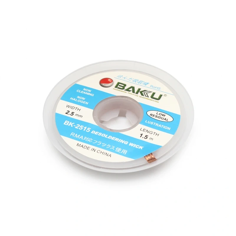 Zica za lemljenje BAKU BK-2515 2.5mmx1.5m Zica za lemljenje BAKU BK-2515 2.5mmx1.5m