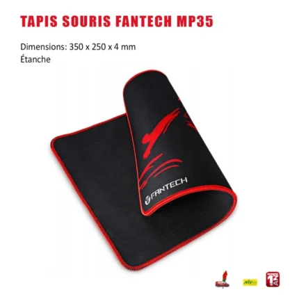 Podloga za mis Fantech MP35 crna