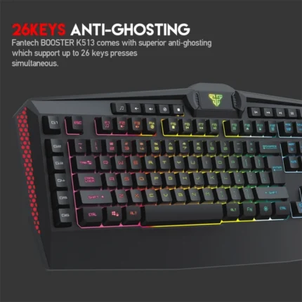 Tastatura Gaming Fantech K513 Booster crna