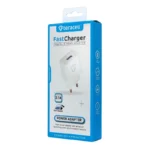 Kucni punjac Teracell Evolution TC-02 5V 2.1A sa iPhone lightning kablom beli CE
