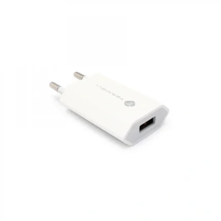 Kucni punjac Teracell Evo IPD1 1A sa iPhone lightning kablom beli