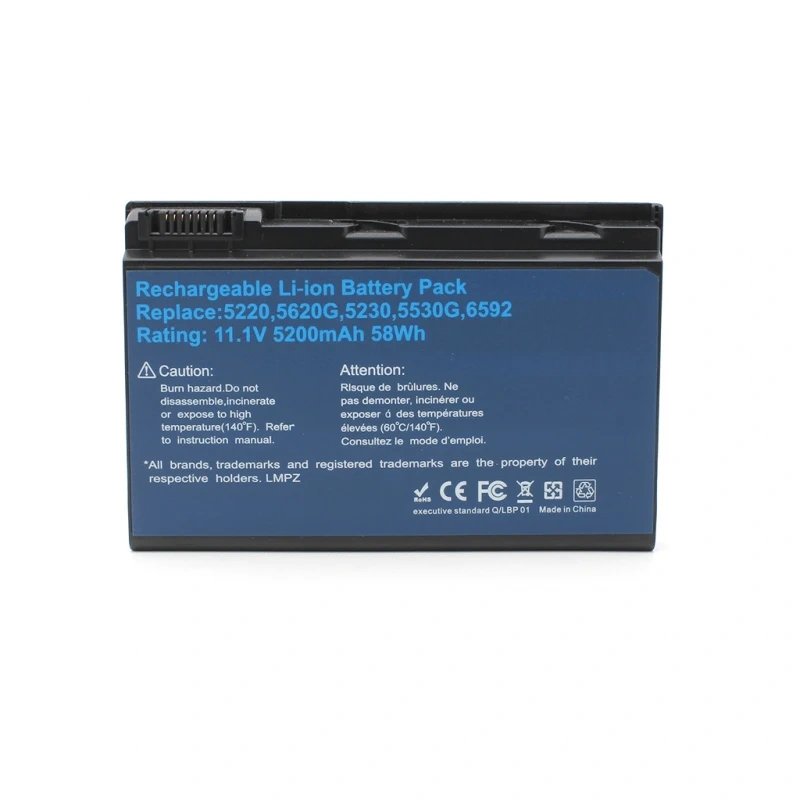 Baterija za laptop Acer Extensa 5220, 5620G, 5230, 5530G, 6592 11.1V 5200mAh Baterija za laptop Acer Extensa 5220, 5620G, 5230, 5530G, 6592 11.1V 5200mAh