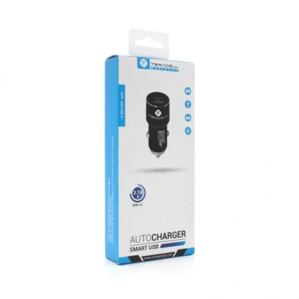Auto punjac Teracell Evolution TC-06 2xUSB 3.1A crni